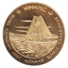 Royal Canadian Mint Ottawa & Winnipeg Brass Token