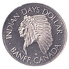 1978 Banff, BC  Dr. Charlie Bell Indian Days Dollar Token