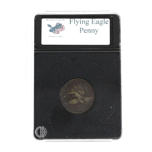 1958 USA The American Heritage Mint Flying Eagle Penny W/CoA (Sold As Is)