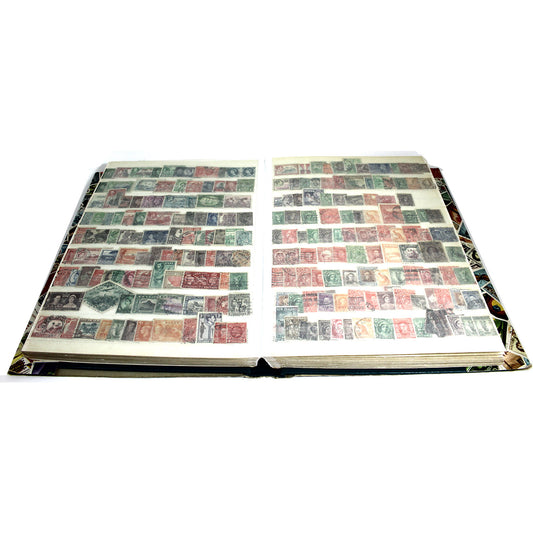 Lot of 400+ World Stamps Fill-A-Safe Album