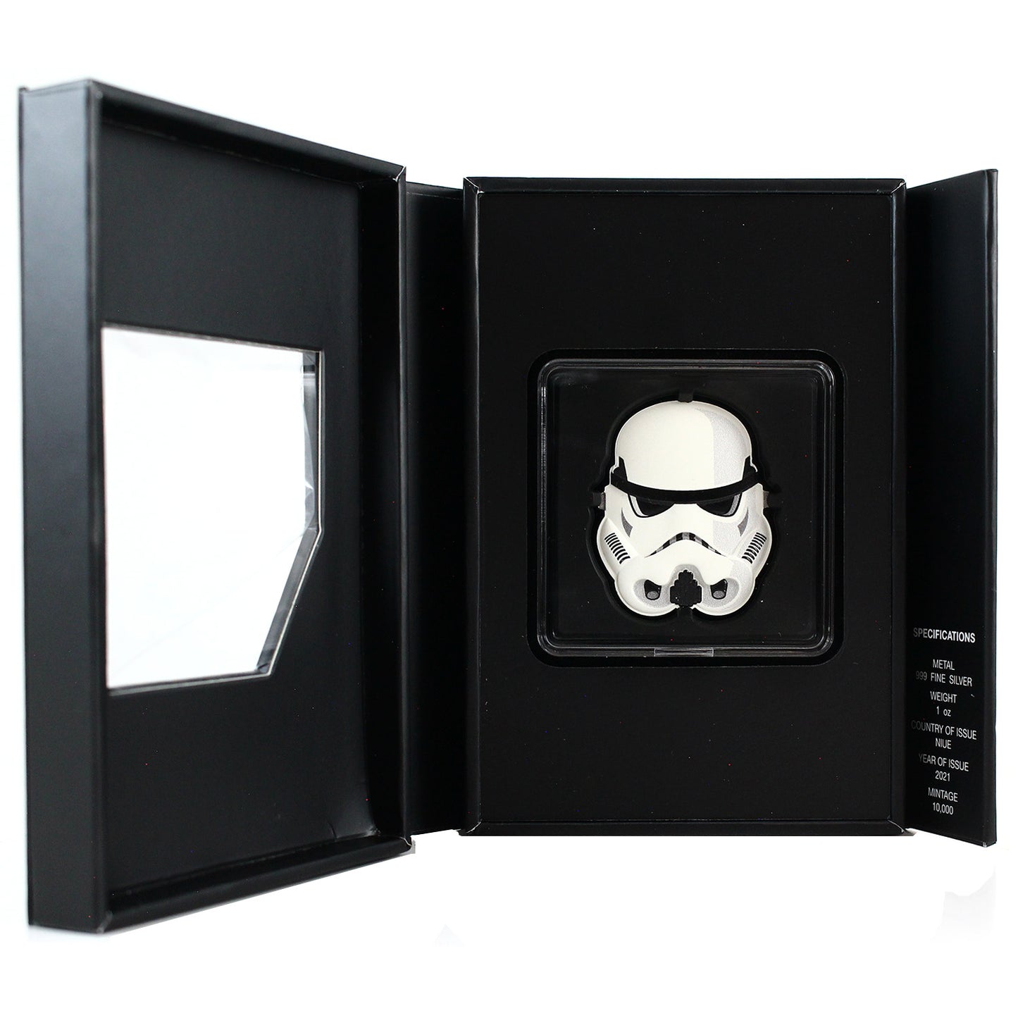 2021 Niue $2 Star Wars Faces of The Empire: Stormtrooper 1oz. Fine Silver Coin (No Tax)