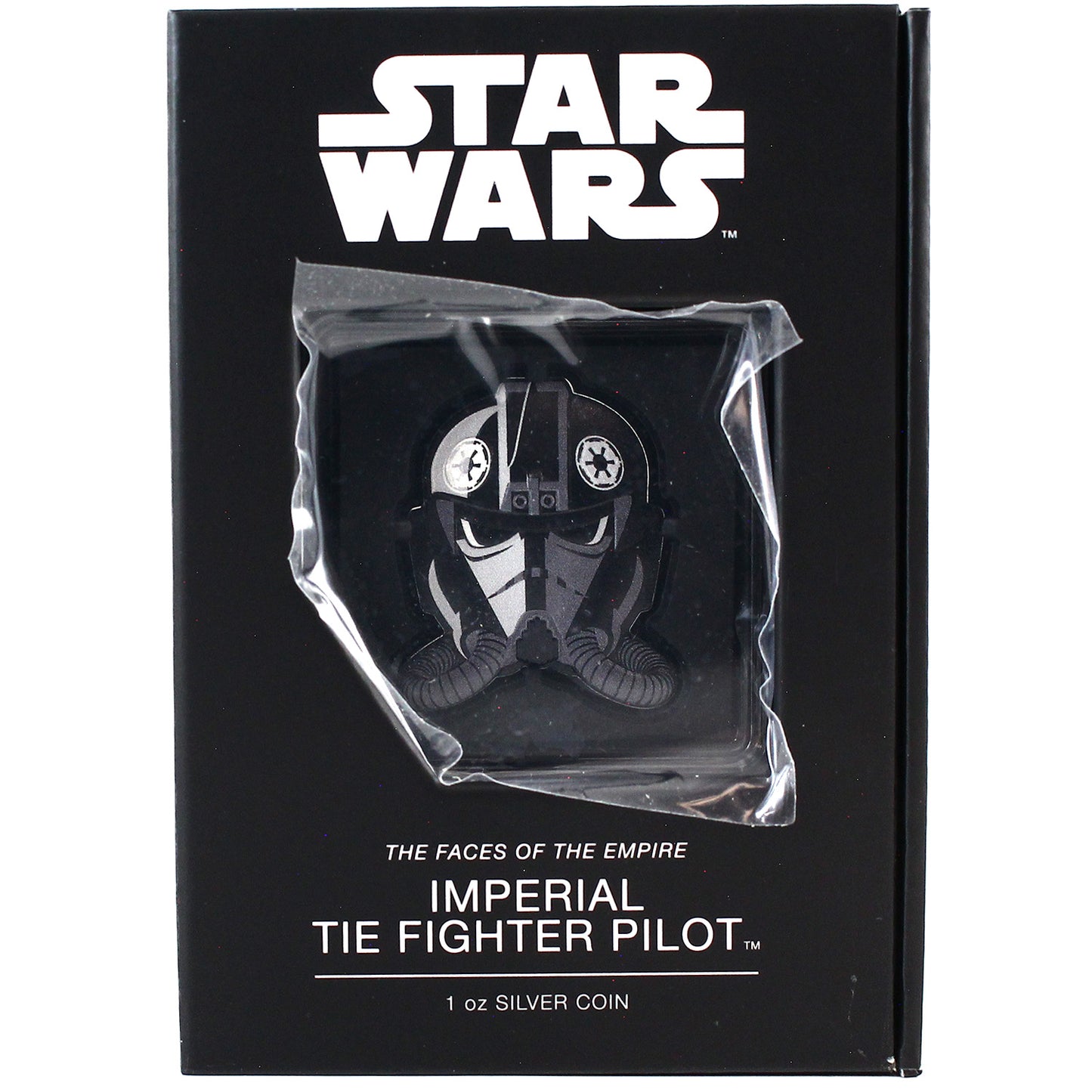 2021 Niue $2 Star Wars Faces of The Empire- Tie Fighter Pilot 1oz. Fine Silver (No Tax)