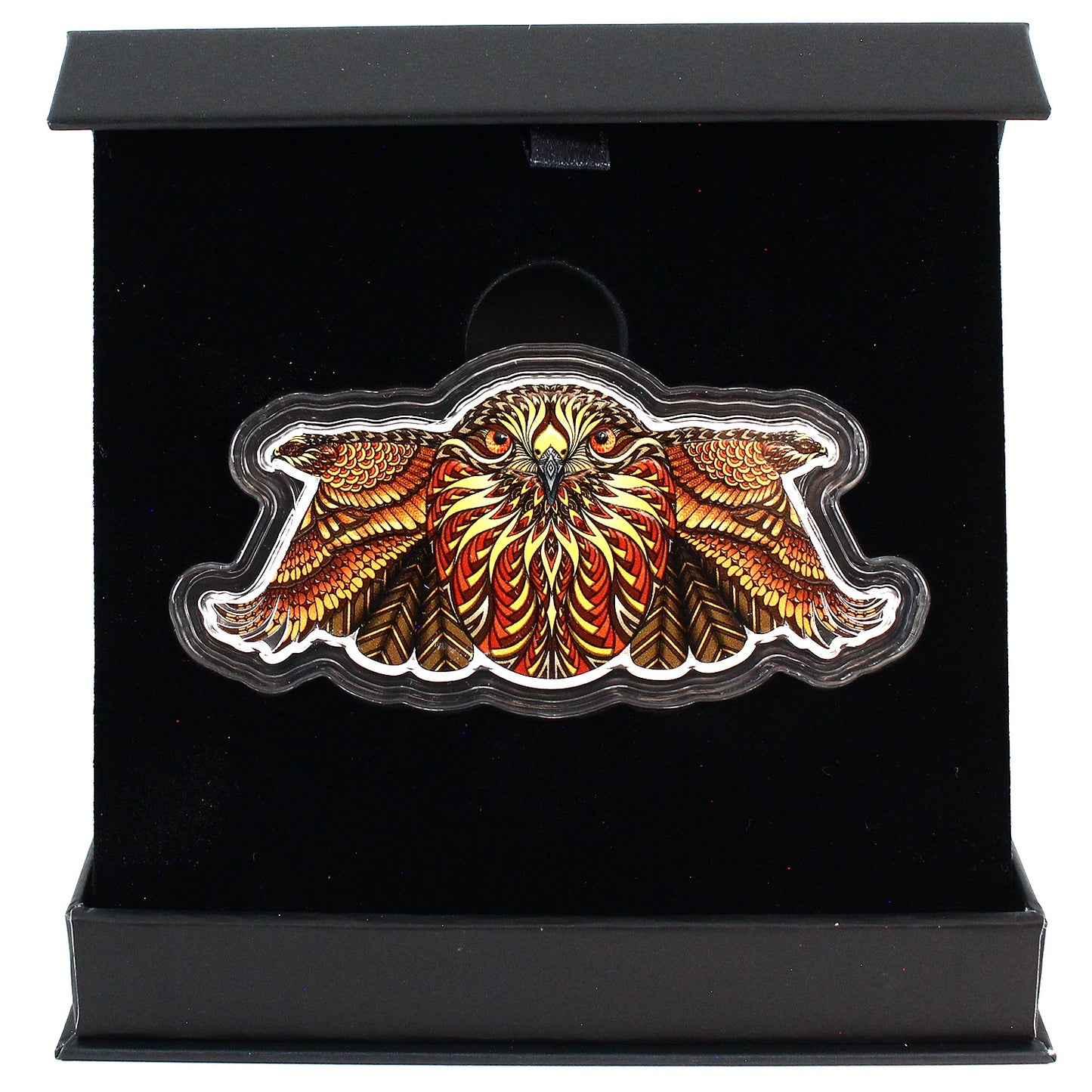 2022 Solomon Islands $8 Shadow Hunters - Hawk 3oz .999 Fine Silver Coin (No Tax)