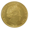 2014 D-Day Landing 24K Gold Plated Proof Crown Authenticated BU in Case (scuffing)