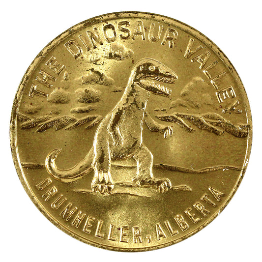 1963 Drumheller, AB - The Dinosaur Valley 50-cent Trade Token