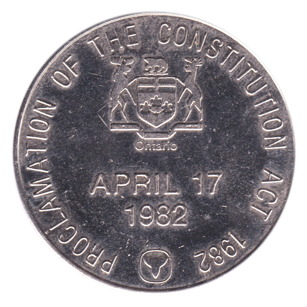 1982 Proclamation of the Constitution Act Medal