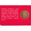 1984 Sarajevo Winter Olympics Friendship Medallion in Card (Wear)