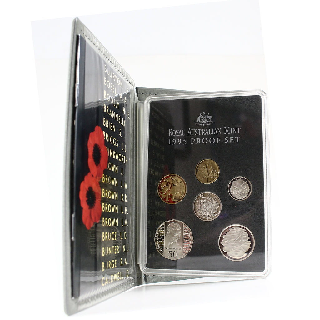 1995 Australia Commemorating the 50th Anniversary of the End of World War II Proof Set (Impaired)