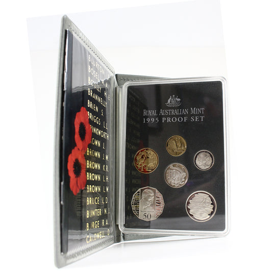 1995 Australia Commemorating the 50th Anniversary of the End of World War II Proof Set (Impaired)