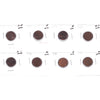 Lot of 8x 1921-1936 Canada 1-cent, VG-F to AU, 8Pcs. (Impaired)