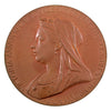 1837-1897 Queen Victoria Diamond Jubilee Bronze Medallion in Case