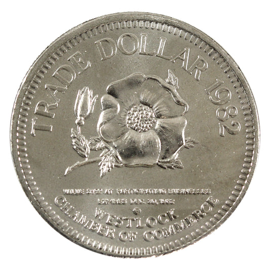 1982 Westlock Alberta Trade Dollar