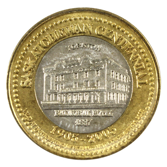 2005 Yorkton, Saskatchewan Centennial City Hall Token