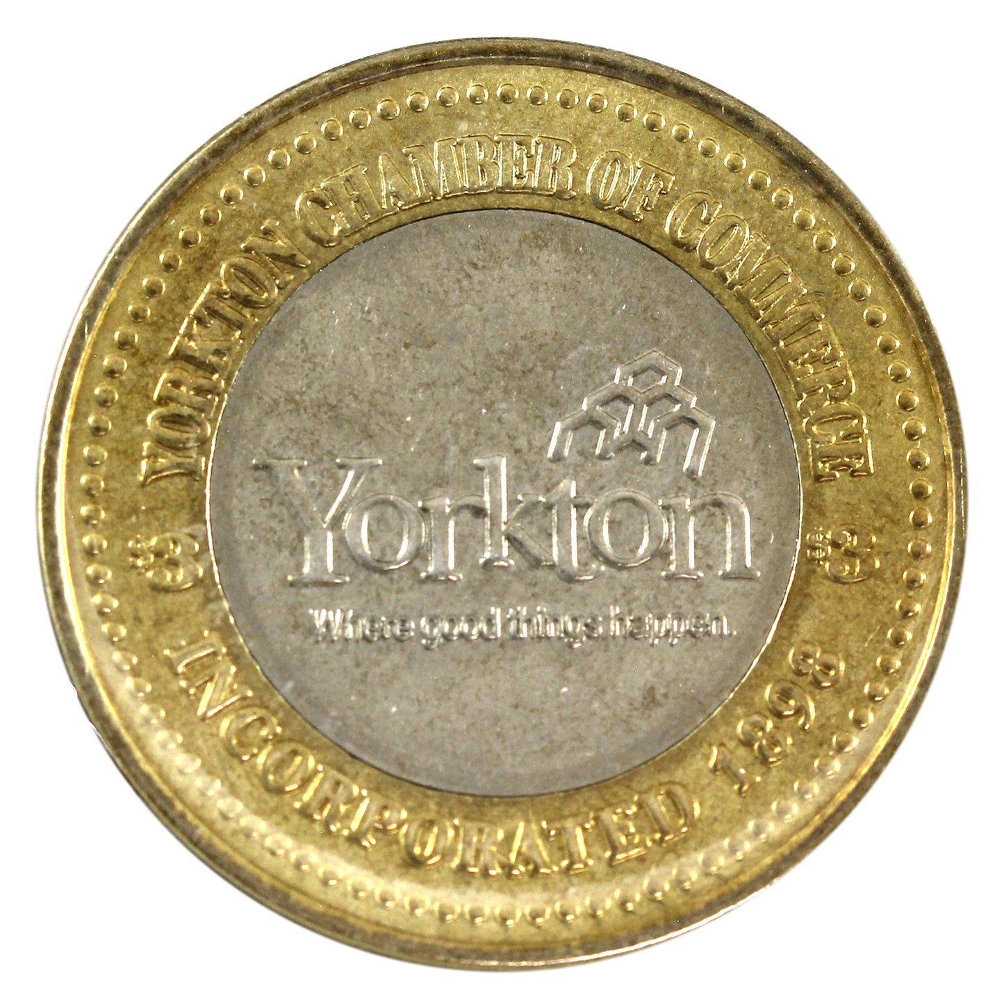 2005 Yorkton, Saskatchewan Centennial City Hall Token