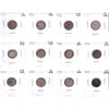 Lot of 12x 1911-1919 Canada 5-cents, G to VF, 12Pcs. (Impaired)