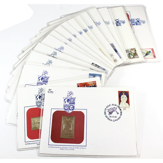 Lot of 28x 1979-1989 World First Day Covers