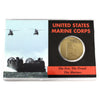 Highland Mint USA Marine Corps Bronze Medallion in Holder (Light Scratches on Holder)