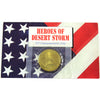 1991 Marshall Islands $10 Heroes of Desert Strom Commemorative Coin in Folder (Wear)