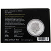 2010 Australia $1 Kangaroo 1oz. Fine Silver Frosted Uncirculated Coin in Card (No Tax)