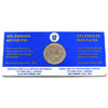 1984 Canada Visit of Pope John Paul II Commemorative Medallion in Card (wear tear on card)
