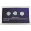 1943 USA Complete Steel PDS 3-Penny Set in Holder