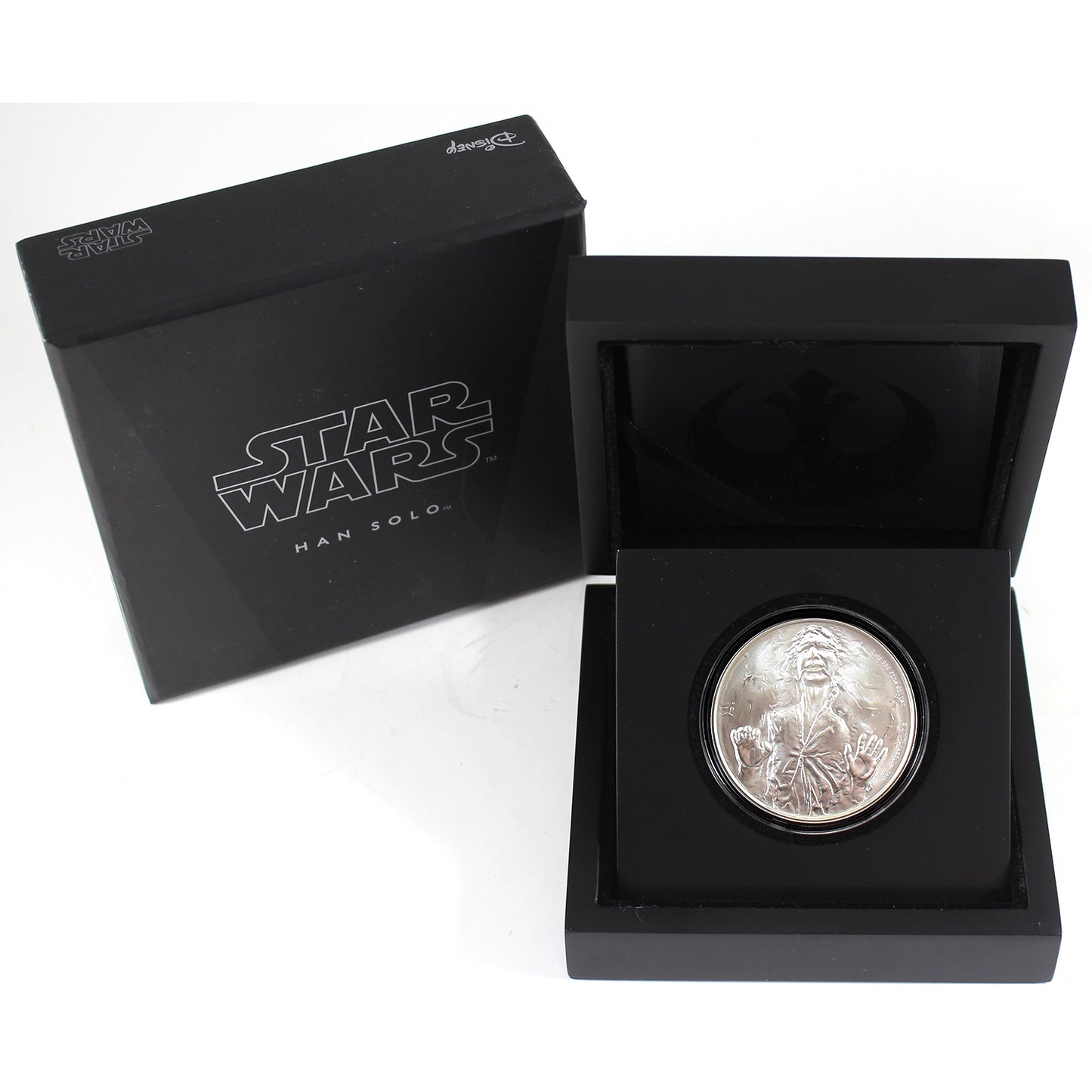 2016 Niue $2 Star Wars Han Solo 1oz. Fine Silver Coin in Case (No Tax)