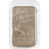 1988 National Mint 1oz Merry Christmas Peace on Earth Silver Art Bar (No Tax) Sold As Is