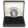 1976 USA American Revolution Bicentennial Silver Plated Medal in Case (Impaired)