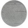 Abraham Lincoln Gettysburg Address Medal in Case (Scratched)