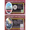 Pair of Canada 25-cents Stamp and Coin Set in Cards, 2Pcs. (Sold As Is)