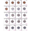 Lot of 20x 1942-1952 Canada 5-cents, VF to AU-UNC, 20Pcs. (Impaired)