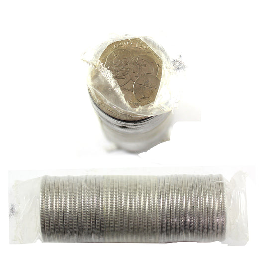 1999 January Canada 25-cents Dot Variety Roll of 40pcs. (Sold As Is)
