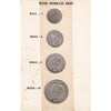 Iran Bank Markazo 4-Coin Brilliant Uncirculated Mint Set in Card (Wear)