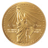 1976 USA American Revolution Bicentennial Gold Plated Medal in Case