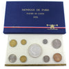 1976 France Fleur de Coins Uncirculated 9-Coin Specimen Set