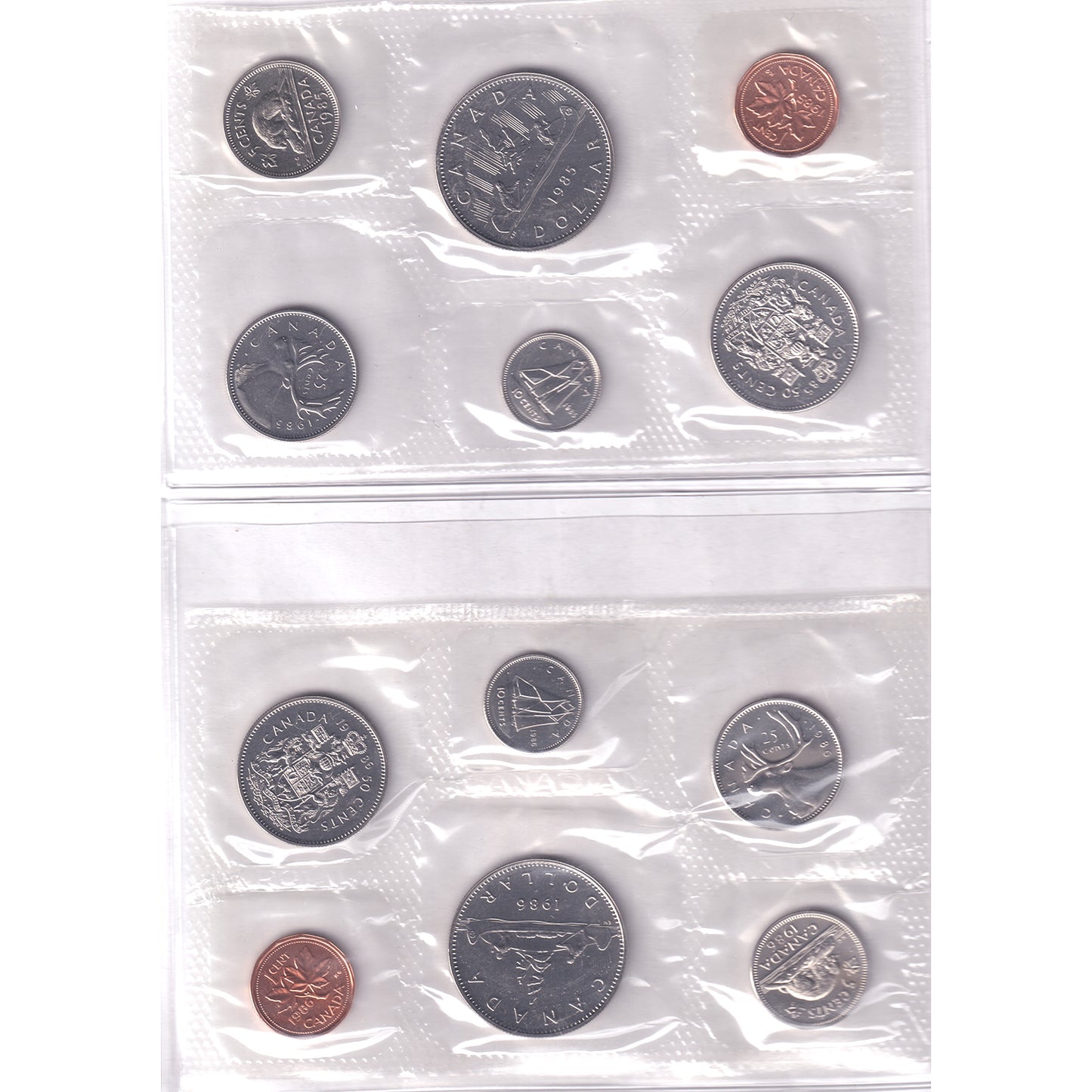 1979-1990 Canada Proof Like Sets in RCM Green Album