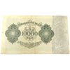 1922 Germany 10,000 Mark Pick #71, EF (Impaired)