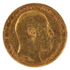 Australia 1910P Gold Sovereign Almost Uncirculated (AU50) Scratched