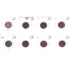 Lot of 8x 1859-1888 USA Cent, All F-VF, 8Pcs. (Impaired)