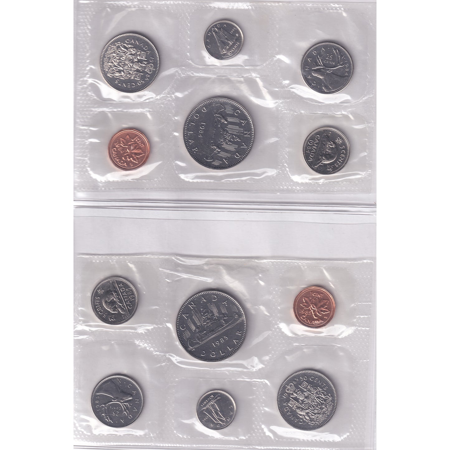 1978-1989 Canada Proof Like Sets in RCM Green Album