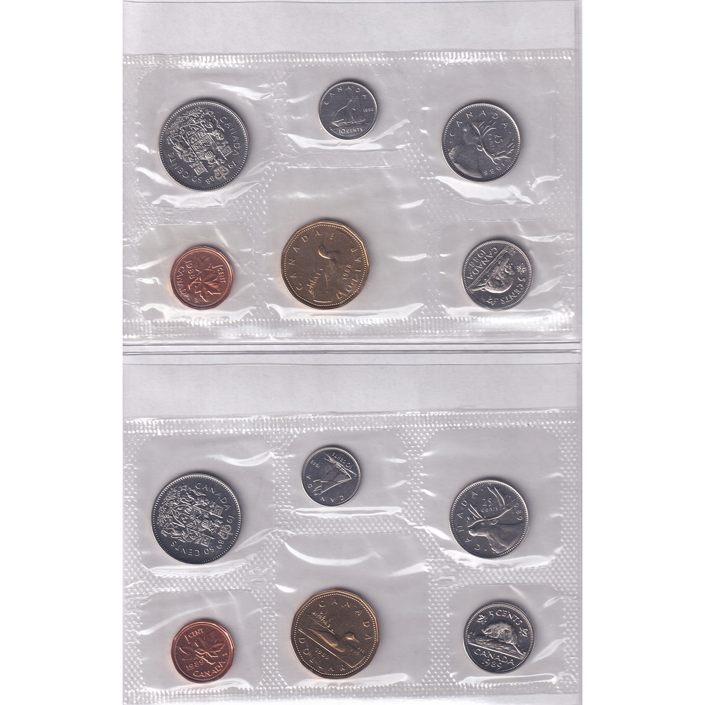 1978-1989 Canada Proof Like Sets in RCM Green Album
