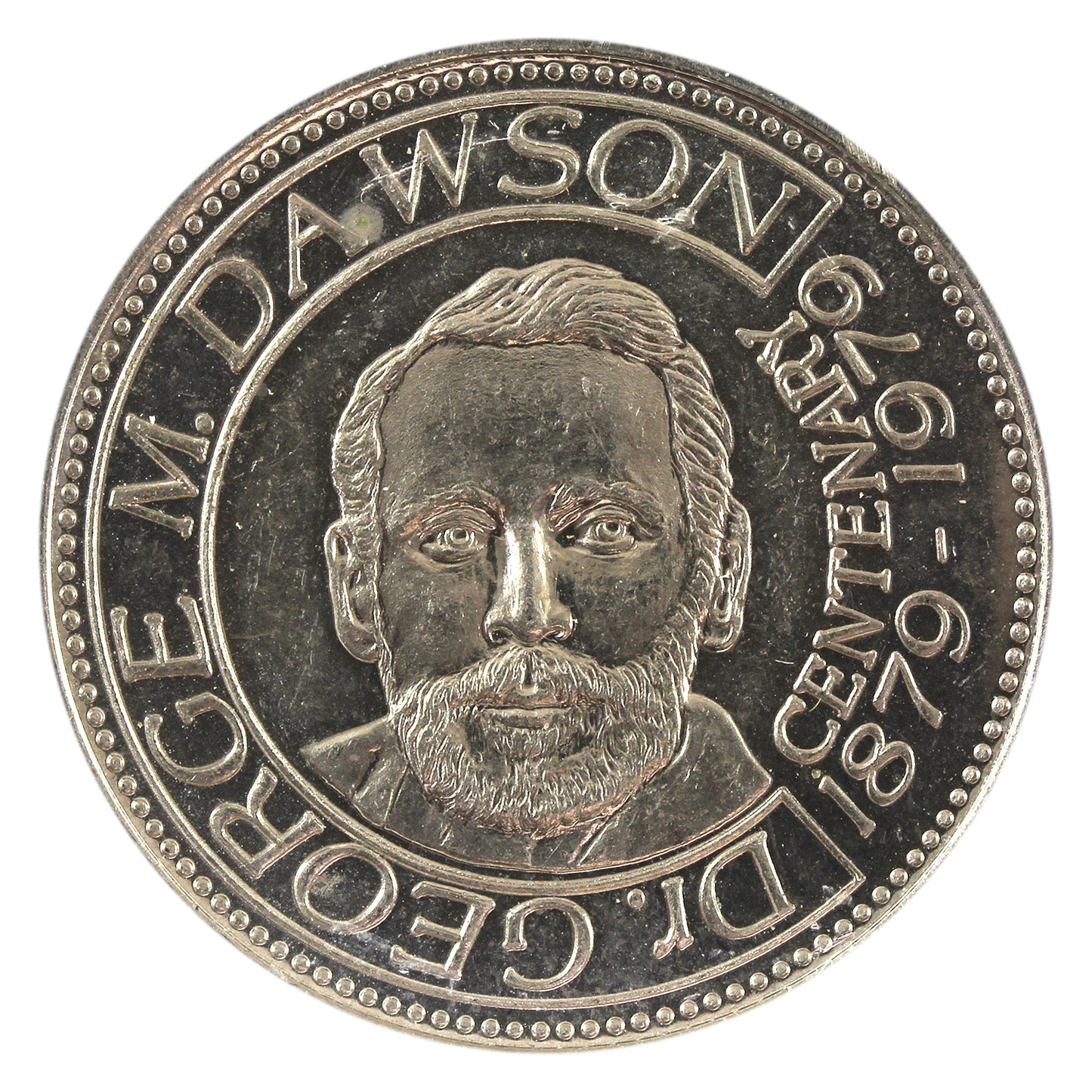 1979 Dawson Creek, BC George M. Dawson Centenary $1 Trade Token