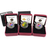 Lot of 3x 2013-2014 Canada 25-cent Flora & Fauna Coins in Cases, 3Pcs. (Impaired)