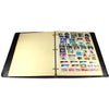 Lot of 150+ World Stamps in Black Binder
