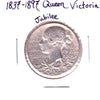 1897 Queen Victoria Diamond Jubilee Silver Medallion (Two Effigies)