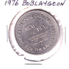 1976 Bobcaygeon, ON, Centennial Dollar Token: Hub of the Kawartha's