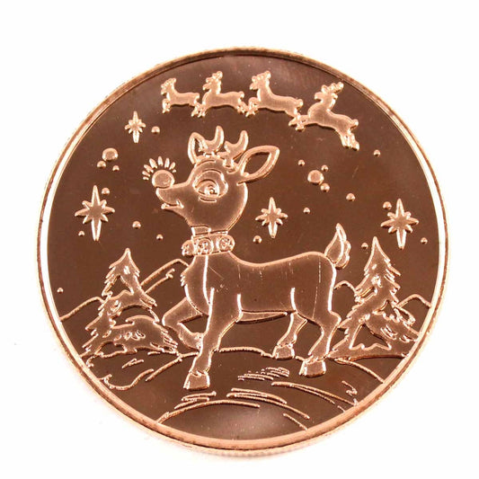 Rudolph 1oz. .999 Fine Copper