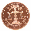 Zodiac Libra 1oz. .999 Fine Copper