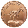 Dinosaurs - Velociraptor 1oz. .999 Fine Copper