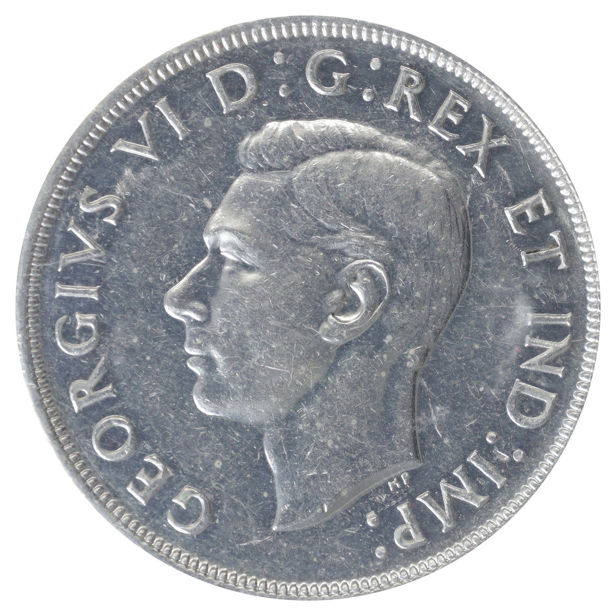 1947 Blunt 7 Canada Dollar ICCS Certified EF40